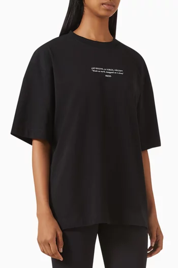 Statement Skate T-shirt in Cotton