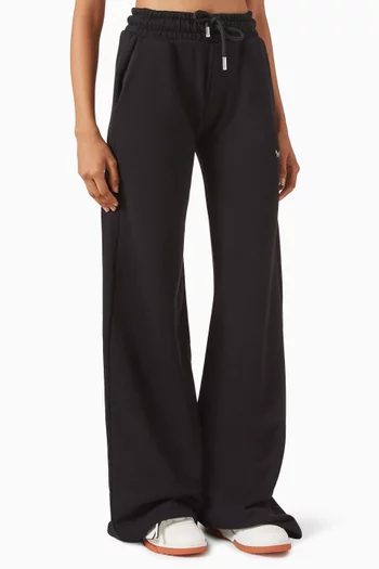 بنطال رياضي بطبعة زهور قطن