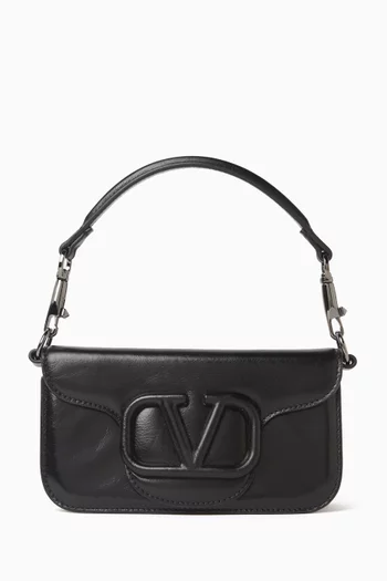 حقيبة كتف فالنتينو غارافاني لوكو صغيرة جلد