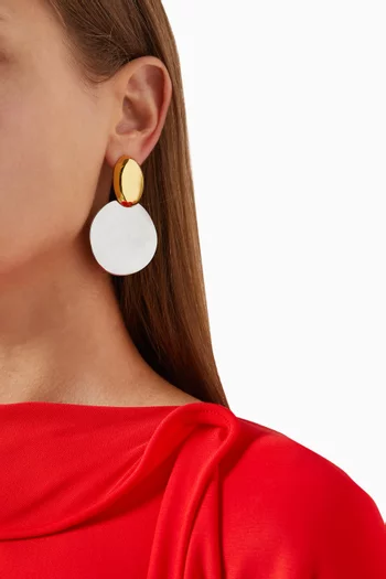 The Menorca Earrings in Stainless Steel