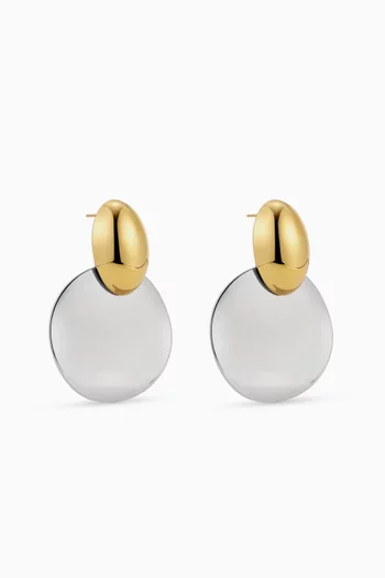 The Menorca Earrings in Stainless Steel