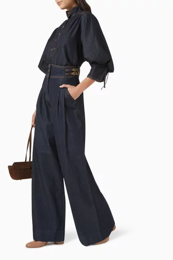 Tailored Jeans in Denim