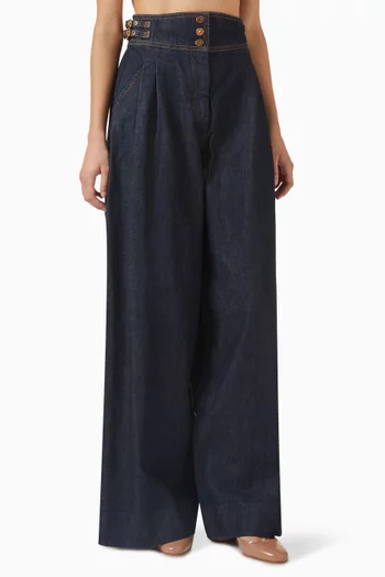 Tailored Jeans in Denim