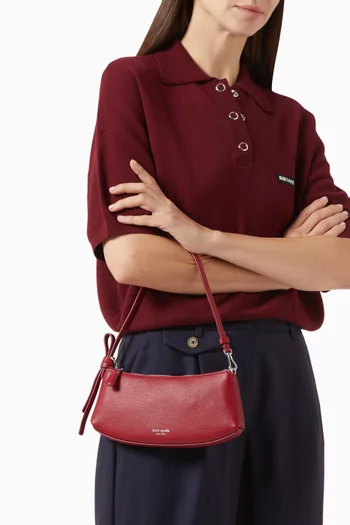 Loop Pochette Bag in Leather