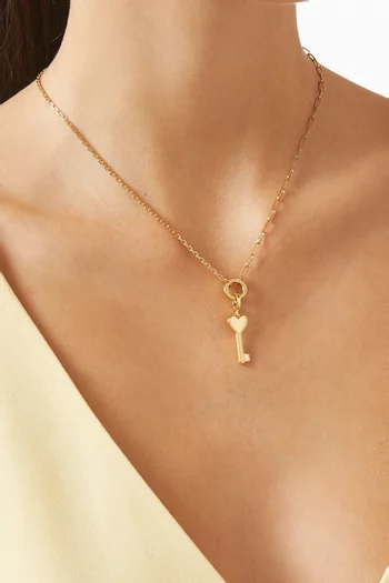 حلية One in a Million على شكل قلب معدن مطلي