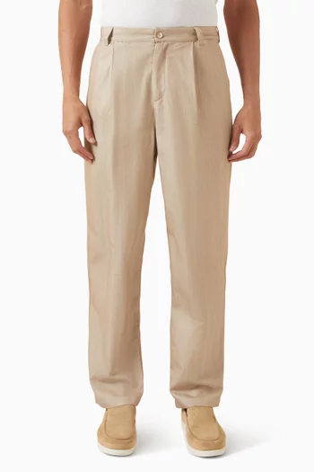 بنطال ألدو دينم قطني بنقشة هيرنج بون