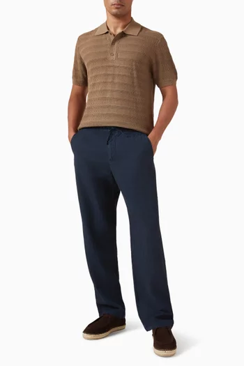 تي شيرت بولو فيدال قطن وجاكار