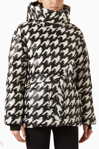 جاكيت باركا كورتينا مبطن بالزغب