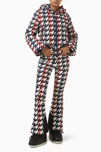 بدلة تزلج بولار بقصة واسعة