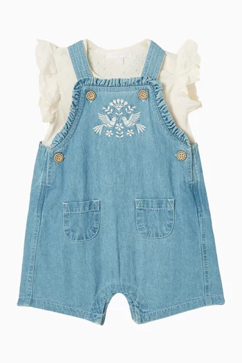 طقم أوفرول دينم