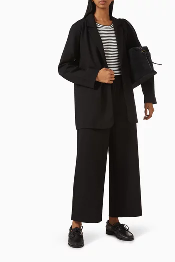 Washable Flex Ponte Long Blazer