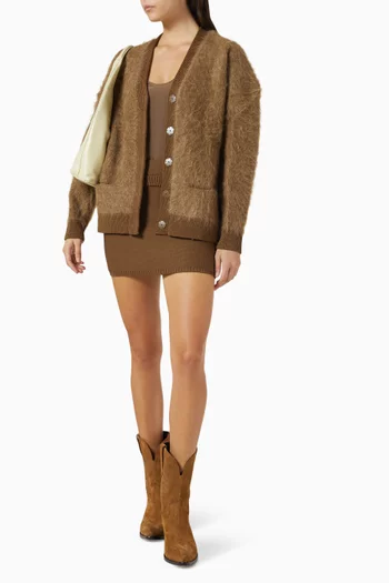Haze Hairy-knit Cardigan
