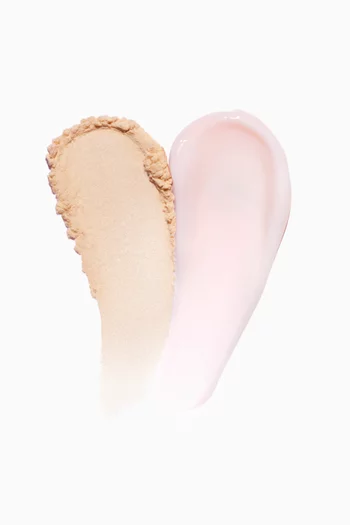 مجموعة برايمر فلوليس تريتس وبودرة سائبة شفافة لتثبيت المكياج