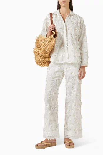 Celia Embroidered Pants