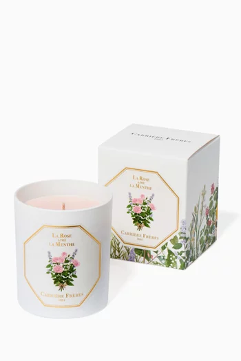 شمعة معطرة لا روز ايم لا مينث، 185 غرام