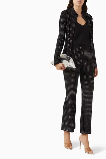 The Crystal-embellished Vest Top