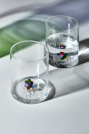 Bloom Glass Tumblers, Set of 2