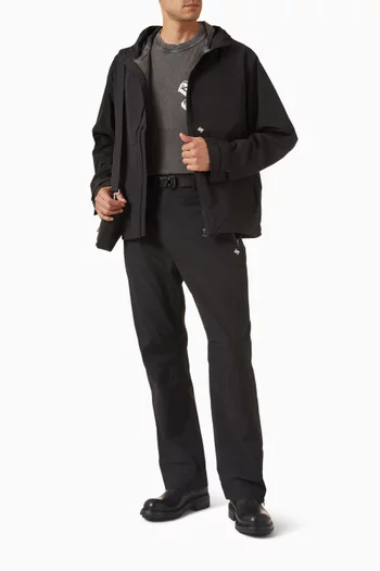 جاكيت بتصميم مقسم لأشرطة بشعار 247