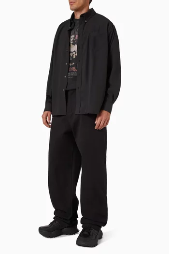 Veterano Striped Shirt in Cotton