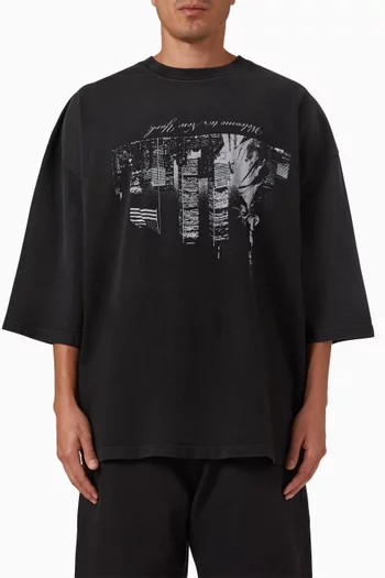 Welcome To New York T-shirt in Cotton