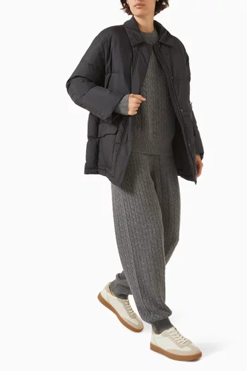 Rye Cable-knit Sweater in Cashmere