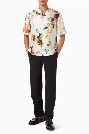 قميص كاسبر بنقشة حرير