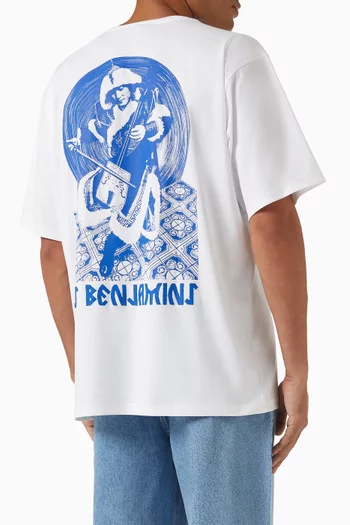 تي شيرت 029 بقصة فضفاضة قطن