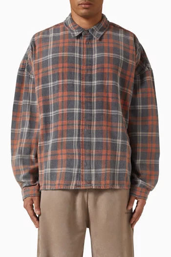 قميص 009 بنقشة مربعات