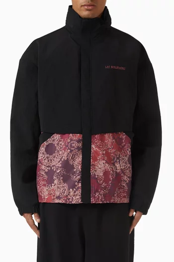 جاكيت رياضي 003 مزين بنقشة