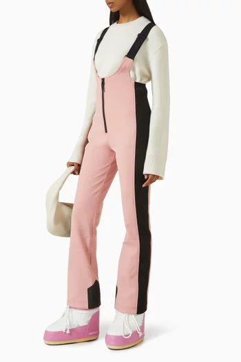 بنطال تزلج جيا بحمالات وتصميم مطاطي في جميع الاتجاهات