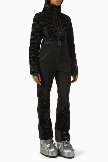 بدلة تزلج انجا بتصميم مبطّن