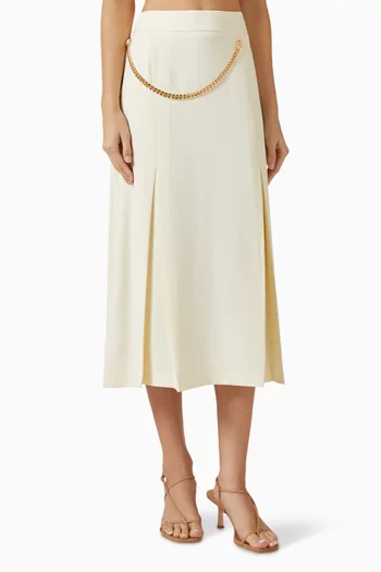 Chain Midi Skirt