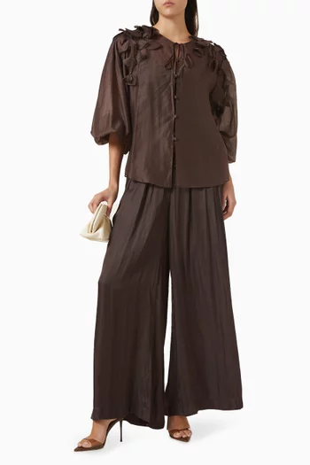 Wide-leg Pants