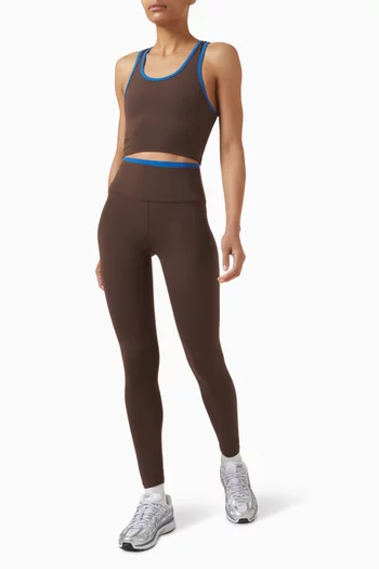 Dual High-waist Airweight 7/8 Leggings