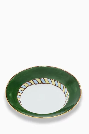 Soup Plate in Porcelain, 24.5cm