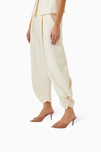 Mule Sandals in Suede