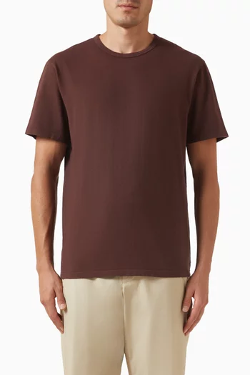 Garment-dye T-shirt in Cotton