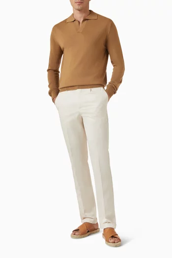 تي شيرت بولو بلا أزرار كاشوول