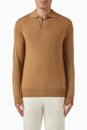 تي شيرت بولو بلا أزرار كاشوول