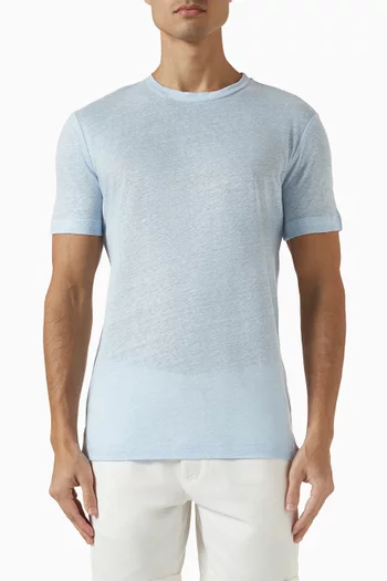 City T-shirt in Linen