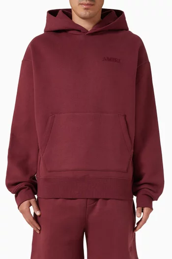 Logo Oversized Hoodie in Cotton-fleece