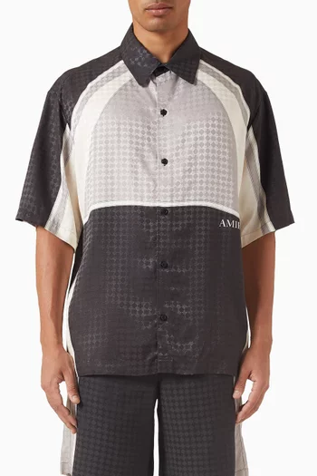 MA Quad Panel Camp Shirt in Viscose