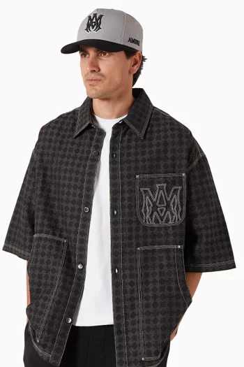 كاب مطرز بحرفي MA قطن