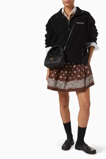 حقيبة هوبو واندر جلد نابا مبطن