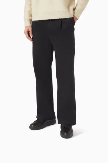 Avenue Logo Sneakers in Smooth Leather