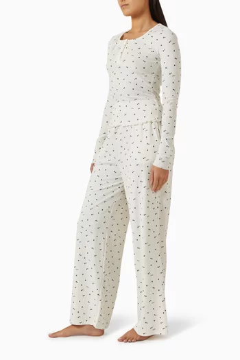 Sleep Lounge Henley Top