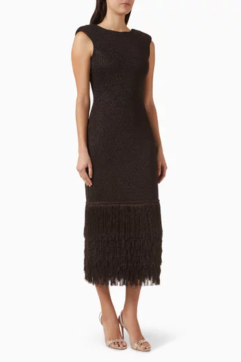 سترة بريز منسوجة متوسطة الطول