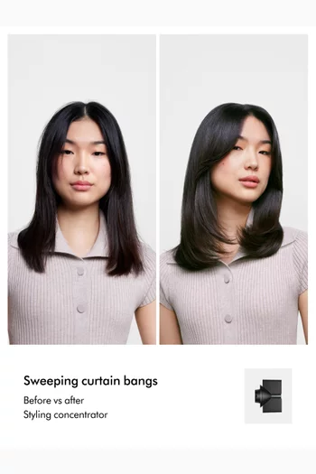 مجفف شعر دايسون سوبر سونيك نورال متعدد الاستخدامات (امبر سيلك)