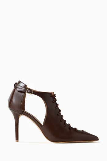 Montana 85 Pumps in Nappa & Patent Leather