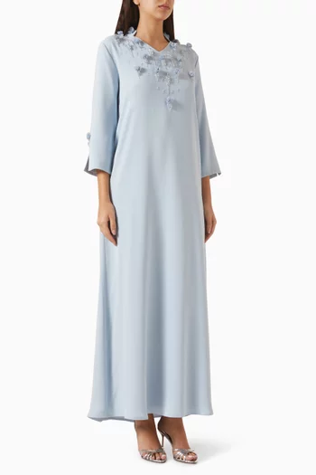 قفطان مطرز بالخرز